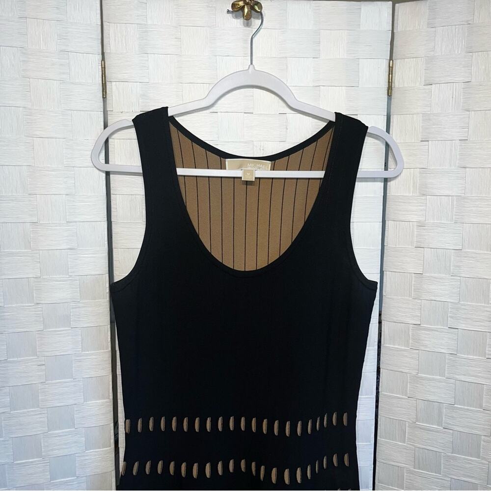 Michael Michael Kors Women’s Pointelle Design Knit Sleeveless Dress Size Medium - Picture 12 of 15